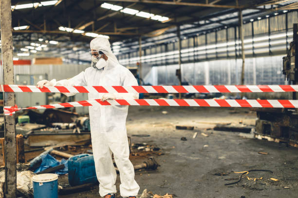 Professional Biohazard technician working in Independence, MO
